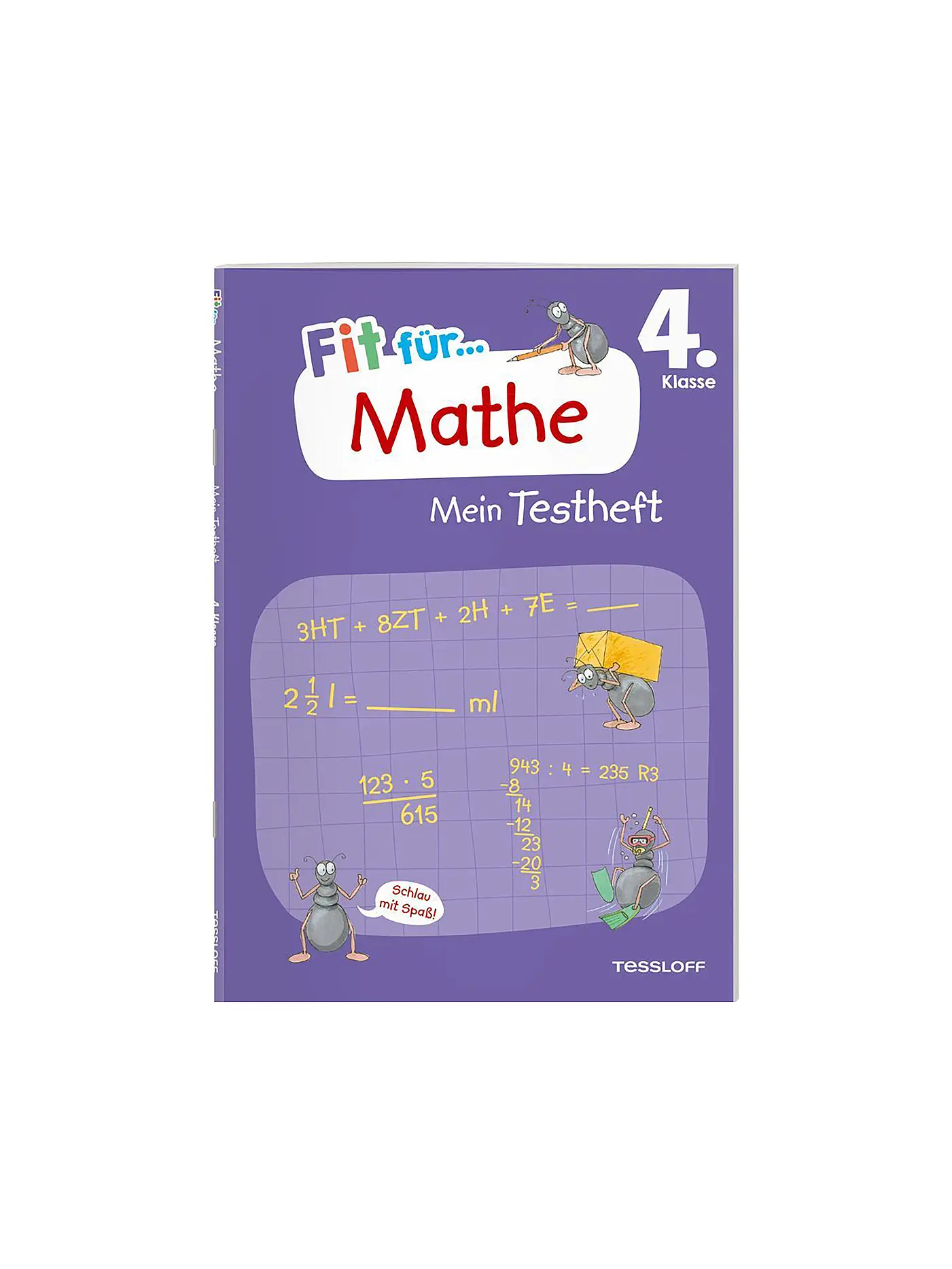 TESSLOFF VERLAG | Testheft - Fit für Mathe 4. Klasse | 